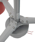 Base of Vertical Wind Turbine Generator Kit 400W Off Grid Wind Power System With Coreless Permanent Magnet Generator and bolts.