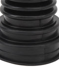 Top Tier Universal Silicone CV Joint Boot Kit Two Pack, black silicone protector, designed for dust coverage on vehicles.