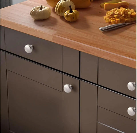 Upgrade Your Cabinets With Durable Brushed Nickel Knobs And Pulls For Kitchen Drawers And Closet Doors, Fingerprint Resistant, Tarnish Free Hardware That Is Built To Last