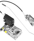 Front Left Door Latch Lock Assembly With Actuator And Cable Rod Kit For 1992 To 1997 Ford Bronco F150 F250 F350 Replacement F4TZ-15219A65-A