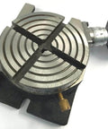4 Inch 100 Millimeter Rotary Table For Milling And Indexing With Horizontal And Vertical Capability, Precision Worm Gear 1 To 36