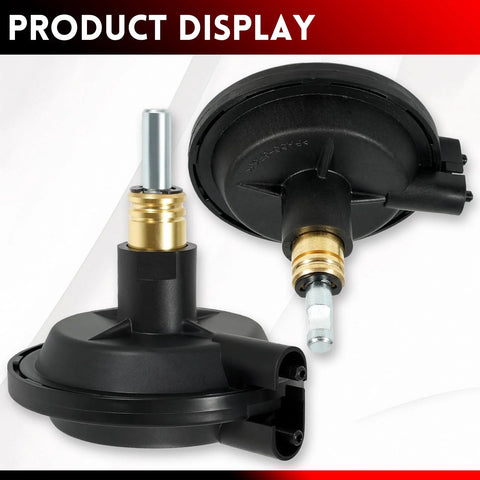 HRepair 4WD vacuum actuator; black plastic body with brass fittings and metal shaft