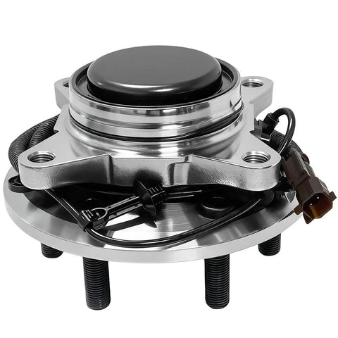 Front Wheel Hub And Bearing Assembly With ABS For 2018 2020 Ford F-150 RWD 2WD, 6 Lug, Heavy Duty No-Nonsense Bolt-On Replacement