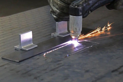 Magnetic Holders For Plasma Cutting Straight Edge And Stencil Positioning, 2 Pack, Keeps Edges Locked Where Clamps Fall Short, 6 Lb Pull.