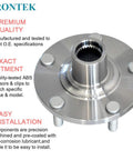 Front Wheel Hub Bearing Assembly Bolt On Direct Fit For Nissan Altima 2002 To 2006 Maxima 2000 To 2008 Infiniti I30 2000 To 2001 I35 2002 To 2004 OE Quality 518516 Easy Install No Fuss Replacement shown with OE specifications and easy installation features.