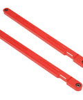 Radius Arm For Polaris RZR XP 1000 And XP 4 1000 Beefed Up High Clearance Rear Boxed Arms Aluminum And 304 Stainless Steel Red Powder Coated Off Road Durable Upgrade, red rear arms