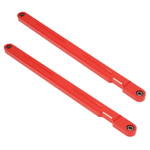 Radius Arm For Polaris RZR XP 1000 And XP 4 1000 Beefed Up High Clearance Rear Boxed Arms Aluminum And 304 Stainless Steel Red Powder Coated Off Road Durable Upgrade, red rear arms