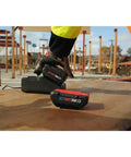 Beast Mode 18V Battery Turbo Charger With 16 Amp Fast Charge used on a busy job site with lithium ion packs