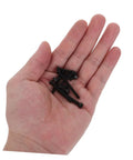 Hand holding metric socket head cap screws from the Shop Grade Metric Socket Head Cap Screw Assortment Kit With 1600 Pieces.