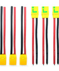 3 Pairs XT90S Anti Spark RC Connector Set With 150mm 10AWG Silicone Wire for Lipo Batteries FPV Racing Drones ESCs and Chargers