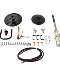Components of 60 To 1 Air Operated Grease Pump For 5 Gallon Buckets Delivers Up To 7000 PSI With A Fast 28.75 Oz Per Minute Flow Includes