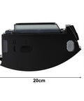 Premium ZUZZEE Replacement Vacuum Dirt Bin Compatible With Roomba I1 I3 I4 I5 I6 I7 I8 Plus, black dust cup, 20x11cm size.