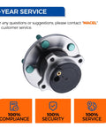 Front view Pair Rear 512347 Wheel Hub Bearing Assembly For Mazda 3 2004 To 2013, Mazda 3 Sport 2009 To 2013, Mazda 5 2006 To 2017
