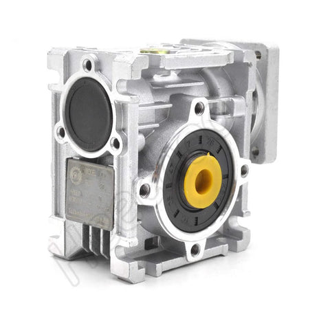 worm gearbox speed reducer NMRV-030 with 80:1 ratio for stepper motor systems