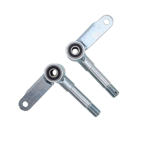 Heavy Duty 15mm Front Wheel Steering Knuckle Spindle For Go Kart ATV Quad With M15 Thread Built Tough Steel Alloy For Stable Handling