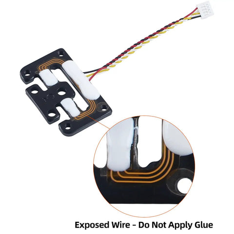 Auto Bed Leveling Sensor With Strain Gauge For Hi Series 3D Printer Replacement Bed Leveler showing wiring detail
