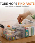 12 Pack 21 Qt Clear Storage Bins With Snap Tight Lids Stackable Plastic Containers BPA Free, organizing toys and cleaning supplies.