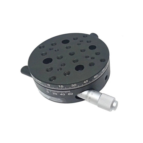 Axis Manual Rotation Stage Built Tough For Precision CNC Machines And Robotic Automation Heavy Duty Rotary Stage Optical Sliding Table Component