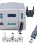 1000W Hot Air Soldering Station with Three Nozzles, Auto Sleep Mode, Smart Digital Display, and Programmable Channels