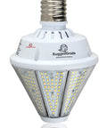 Oberon II Series 80W LED High Bay Light Bulb Delivers Up To 9,800 Lumens At 5000K Bright White Go To Interchangeable E39 E26 Base