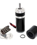 Mini Planetary Gear Motor 12V Or 24V Equipped With A Robust 32Mm Gearbox Reducer Kicking Out Serious Torque Runs Like Butter Switches Forward Or Reverse Without Skipping A Beat Everyday with metal gearbox and motor components.
