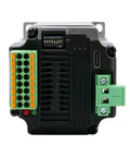 Front view of Integrated DC Servo Motor With Encoder For 3D Printers, Bottom-Wiring Design, 3000RPM, showing connection ports