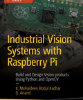 Front cover of digital ebook: Industrial Vision Systems with Raspberry Pi; Maker Innovations Series banner.