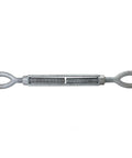 Rugged Job Site Workhorse Heavy Duty 1/2 By 9 Inch Eye To Eye Turnbuckle, galvanized steel for rigging.