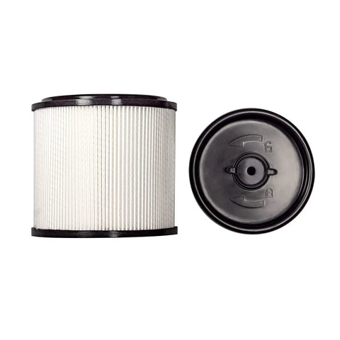 Fine Dust HEPA Cartridge Filter And Retainer For Vacuum Cleaners, Fits Most 5 To 20 Gallon Units, Captures Allergens, Mold Spores And Pollen, No Fuss Install Keeps Floors Clean And Dust Free