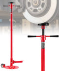 Heavy Duty Underhoist Stand For Vehicle Lifts, 1,653 Lb Capacity, Two Wheels, Adjustable Height From 51.97 To 80 Inches
