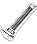 Mini Multitool Wrench With Bottle Opener Ultra Lightweight 85g Zinc Aluminum Adjustable Spanner for Camping and Hiking