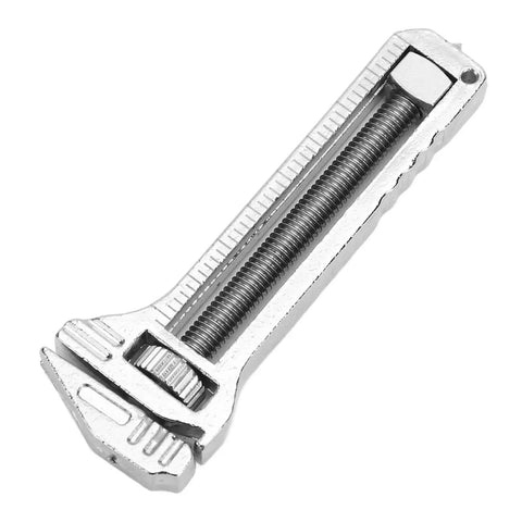 Mini Multitool Wrench With Bottle Opener Ultra Lightweight 85g Zinc Aluminum Adjustable Spanner for Camping and Hiking