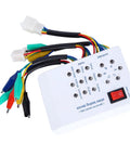 Heavy Duty Brushless Motor Tester For Electric Bikes And Scooters Delivers Dead Nuts Reliable Hall Sensor And Phase Winding Diagnostics With Quick Self Check to Keep Your Slick Ride Rolling Smooth with color-coded wires and testing ports.