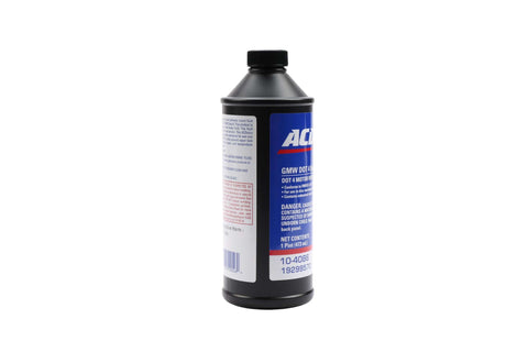 GM Original Equipment DOT 4 Hydraulic Brake And Clutch Fluid 16 Oz With High Boiling Point For Brake System Protection Low Temperature Stability Corrosion Resistance And Smooth Shifts