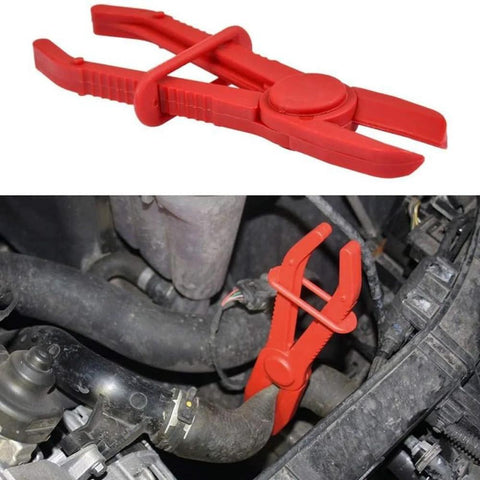 3 Piece Hose Pinch Off Pliers Set Durable Nylon Non Conductive Clamp Pliers With Adjustable Jaw Opening For Automotive Hoses And Lines