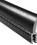 Coextruded Wiper Flap Trim Seal For Cars And Trucks EPDM Rubber Weather Stripping Edge Trim 0.925 Inch Flap close-up view