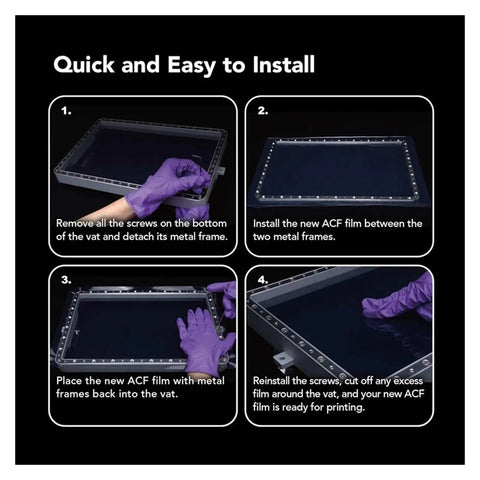 10.1 Inch PFA Film For 3D Printer LCD Screen Protector And Release Sheet Giving You Smooth Peeling Every Time That Honestly Holds Up Great To UV Resin Prints Pack Of Five