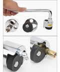 1/2 Inch Drive Easy Out Stud And Bolt Extractor Kit For Cars And Trucks Removes Broken Studs, Rounded Nuts, And Stubborn Bolts
