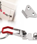 Beefy 304 Stainless Steel Toggle Latch Clamps Set Of Four With Lock Holes Adjustable Quick Release Pull Latches shown on cabinet