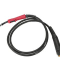 180A MIG Welding Torch Gun 15AK for MIG MAG Welder With Ergonomic Rubber Handle, Heat-Resistant Cable, Air-Cooled Design
