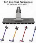 Hardwood Floor Attachment For Dyson V7 V8 V10 V11 Cordless Vacuum Cleaner Built For Dust And Fine Particles Only No Fuss