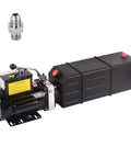 Beefy Hydraulic Pump 16 Quart 4 Gallon Power Unit For Dump Trailers And Industrial Lifts 220V 2HP Electric Hydraulic Pump 3450 RPM