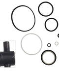 Vertical 8 Ton Hydraulic Jack Repair Kit With Oil Seal Rings For Industrial Mechanical Power Transmission Applications parts close-up.