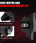 Heavy Duty Three Piece Engine Mount Bracket Set No Drama Fix For One Point Four Turbo And One Point Six Turbo And Two Point Zero Liter Engines direct replacement engine motor mount showing high specification design.