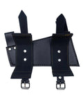Medieval Katana Samurai Sword Frog Leather Scabbard Belt Holster For Cosplay And Role Play Gear, PU Leather, One Size, Sword Not Included