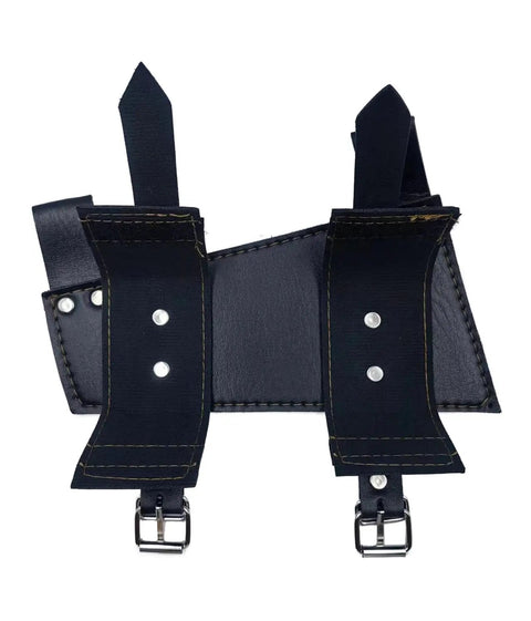 Medieval Katana Samurai Sword Frog Leather Scabbard Belt Holster For Cosplay And Role Play Gear, PU Leather, One Size, Sword Not Included