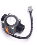 Half Inch Water Flow Hall Sensor Switch And Flow Meter For Arduino Compatible 1 To 30 Liters Per Minute Plug And Play Device
