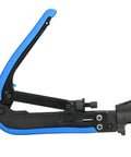 Heavy Duty Coax Cable Crimp Tool Kit With Rotating Head For RG6 RG11 RG59 F Connectors, Adjustable Pressure, side view