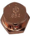 10 Pack High Strength Split Bolt Connectors For 4 Gauge To 8 Gauge Solid Wire UL Listed Copper Bar Splice Kit