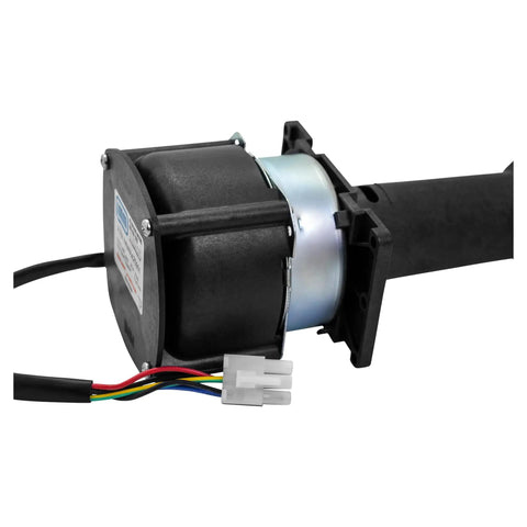 Aftermarket Pump Motor Replacement For Hoshizaki Ice Machine 4A4259-01 No-Fuss Install, black motor close-up.